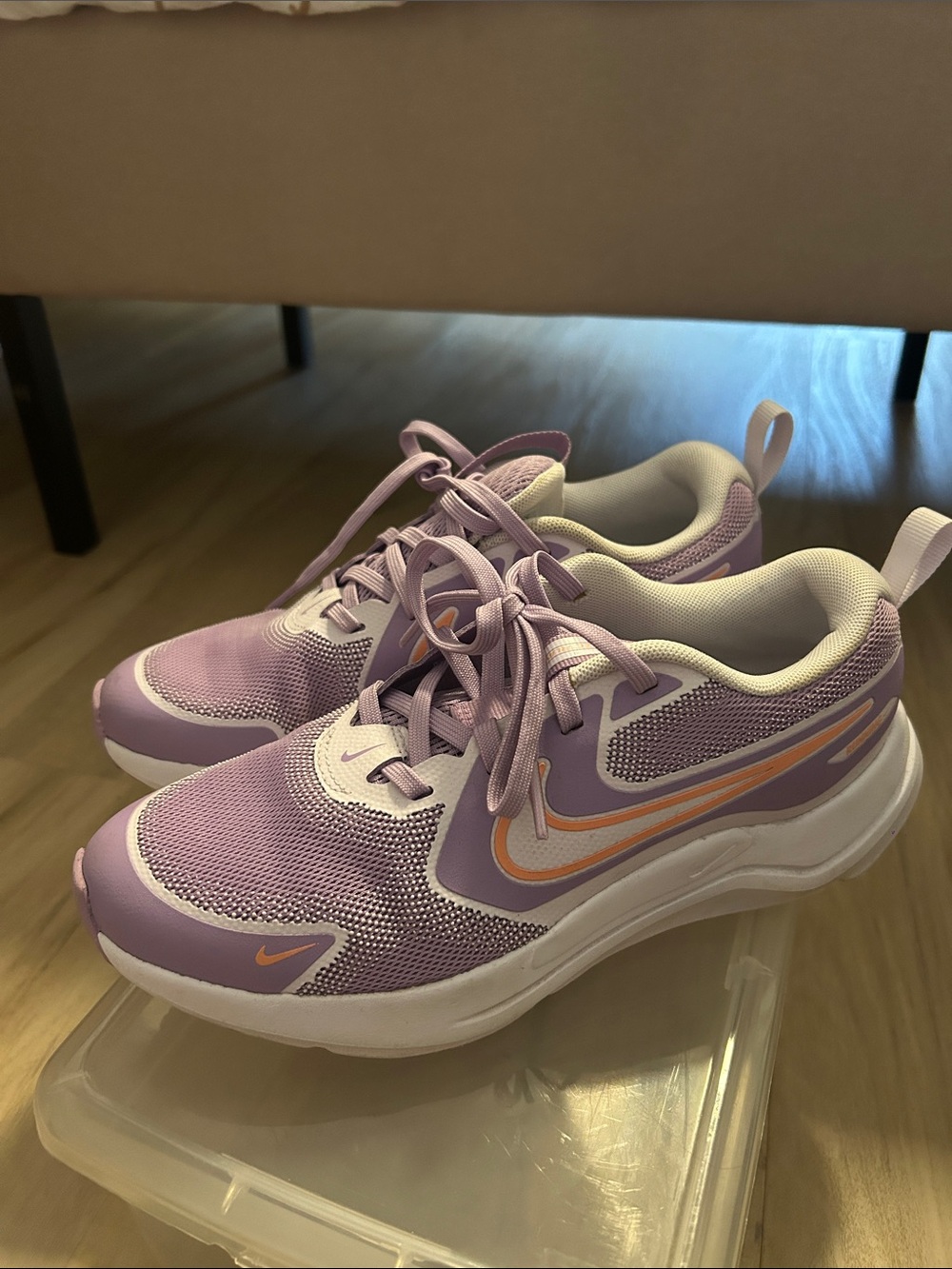 Nike Lilac & Peach Lightweight Trainers